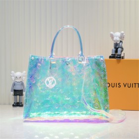 Louis Vuitton latest transparent and dazzling M45039 34x28x15cm